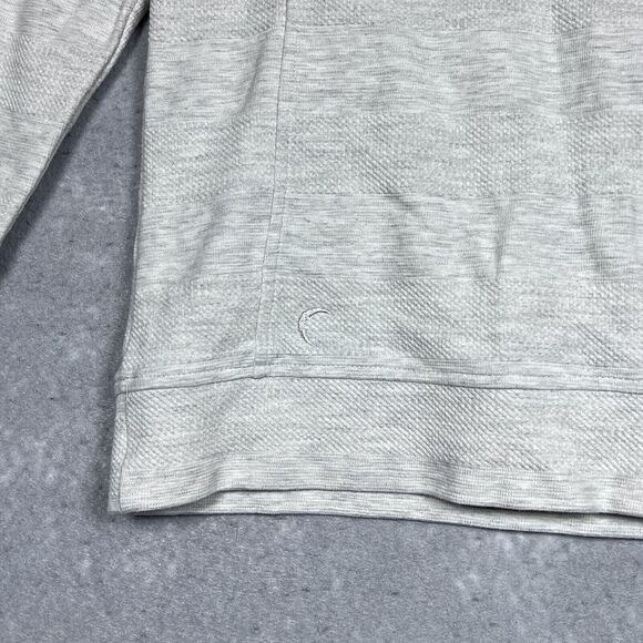 Zyia Sweatshirt Womens Size Large Gray Pullover Hoodie Gym Yoga Training - Picture 6 of 11